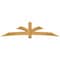 Ekena Millwork Davenport Rough Sawn Timber Gable Bracket, Western Red Cedar, 108"W x 27"H x 6"D x 6"F, 6/12 Pitch GBW108X27X0606DAV00RWR - alternate 1